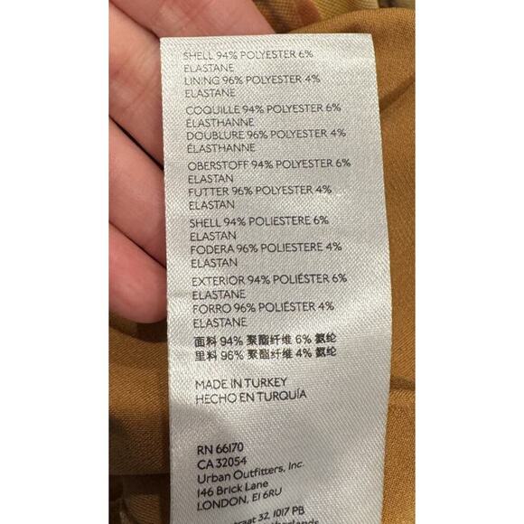 Urban Outfitters UO Size Small Fruit Print Mesh Mini Dress Sexy Colorful Ruched - Picture 8 of 9